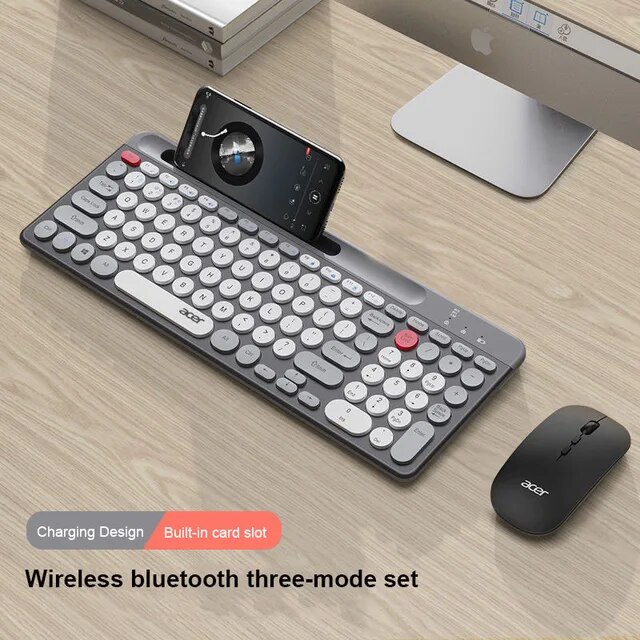 ワイヤレスキーボードとマウスのセット,Bluetooth,2.4g,3つのモード,完全なサイズ,ラップトップ,PC,ゲーマー,テレビ,iPad,mac｜itemselect｜03
