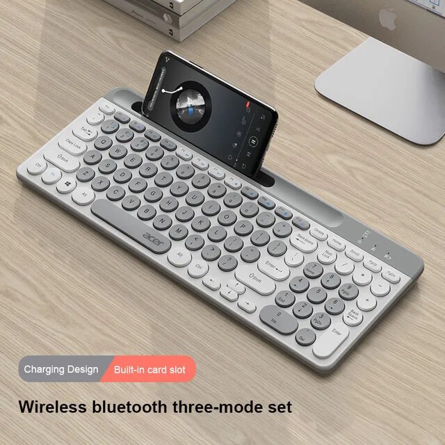 ワイヤレスキーボードとマウスのセット,Bluetooth,2.4g,3つのモード,完全なサイズ,ラップトップ,PC,ゲーマー,テレビ,iPad,mac｜itemselect｜04