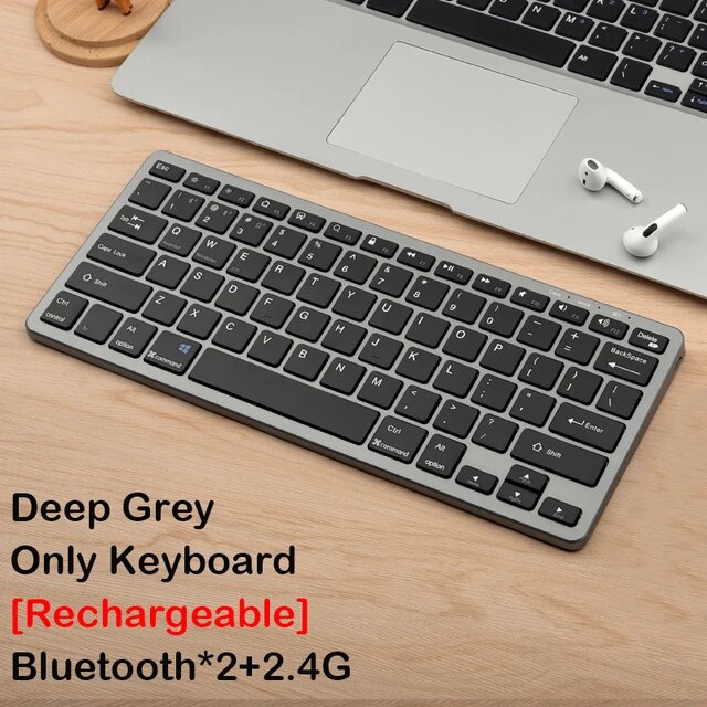 ワイヤレスキーボードとマウスのコンボ,Bluetooth 5.0,2.4g,ミニマルチメディアキーボード,ラップトップ,PC,iPad,Android｜itemselect｜09