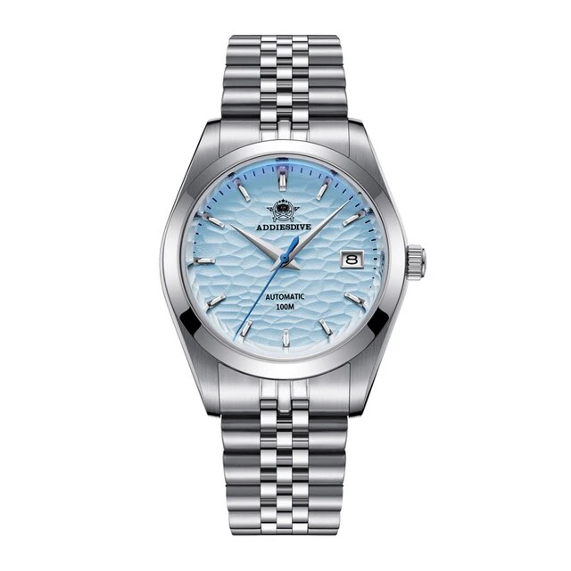 ディレダ-メンズ自動機械式時計,高級時計,シルバー,発光,ヨーロッパとアメリカのビジネス腕時計｜itemselect｜02