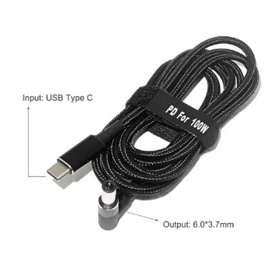 USB Type-Cケーブルコンバーター,45W,65W,90W,100W,充電ケーブル,コネクター,ラップトップおよびユニバーサルラップトップ用の電｜itemselect｜03
