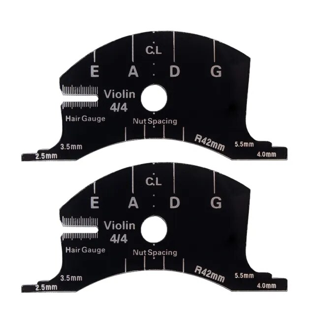 4/4サイズのバイオリン部品修理用のバイオリン多機能型テンプレートリファレンスツールフィンガーボードスクレーパーツール｜itemselect｜02