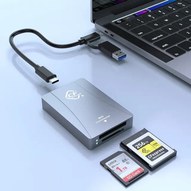 Cfexpress-SDカードリーダータイプb,USB 3.1 gen 2アダプター,Windows/Mac用｜itemselect｜02