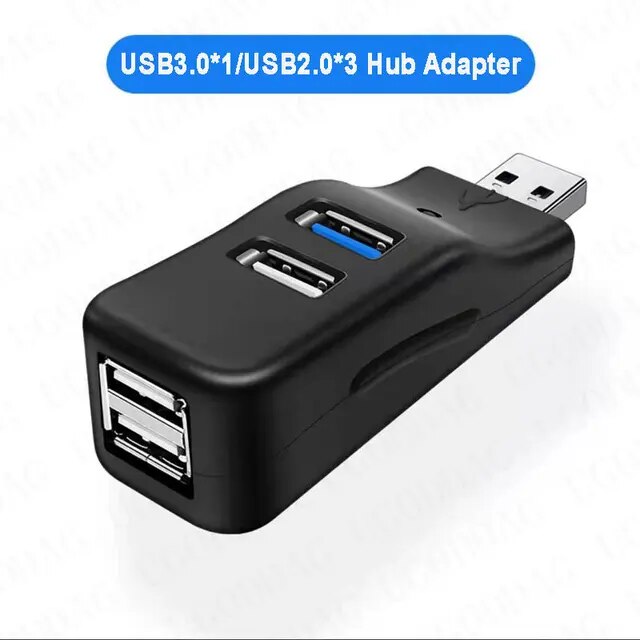USBアダプター3.0,4ポート,高速データ転送,ノートブック,macbook pro,ipod,ラップトップ,u,ディスク,USBコンバーター用｜itemselect｜02
