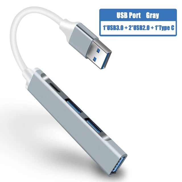USBハブ,4ポート,ノートブックアクセサリー,マルチドッキングステーション,Macbook Pro Air PC用USBスプリッター,3.0｜itemselect｜03