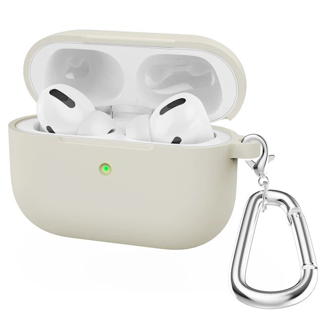 Airpods Pro 2019シリコンイヤホンケース,フック付きワイヤレスBluetooth保護ケース,Airpods Pro用｜itemselect｜13