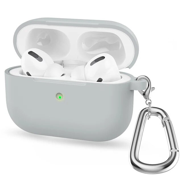 Airpods Pro 2019シリコンイヤホンケース,フック付きワイヤレスBluetooth保護ケース,Airpods Pro用｜itemselect｜15