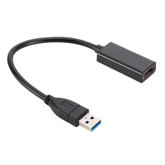 USB 3.0-HDMI互換コンバーター,オス-メス外部グラフィックスカード,PC,ラップトップ,hdtv用のアダプターケーブル,1080p｜itemselect｜02