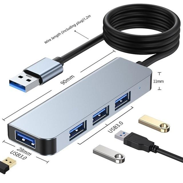 USBハブ,3.0タイプCからUSB 3.0,ドックステーション,マルチUSB,アダプター,4/7ポート,ノートブックアクセサリー｜itemselect｜06