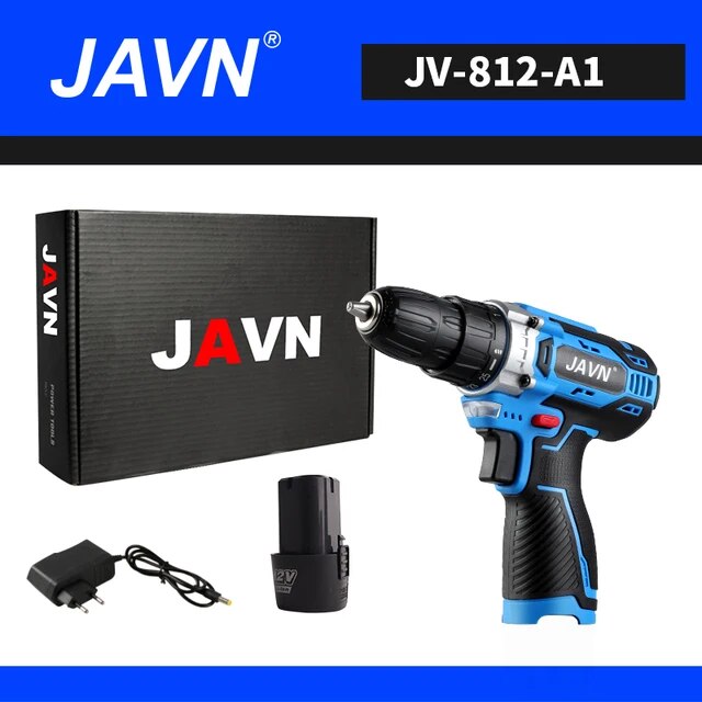日本国内純正品 Javn-コードレスミニドライバー，12v，電気，リチウムイオンバッテリー，3/8インチ