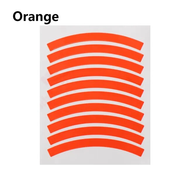 高輝度ホイールステッカー,8/10ピース,警告効果,防水,反射ステッカー,自転車タイヤ用｜itemselect｜08