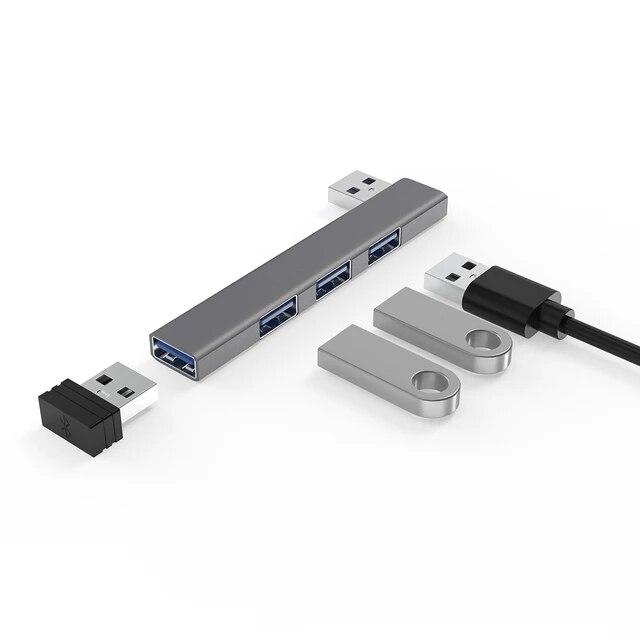 USB Type Cハブ,3.0タイプC,4ポート,マルチusbアダプター,Xiaomi lenovo Macbook Pro 13 15 air p｜itemselect｜02