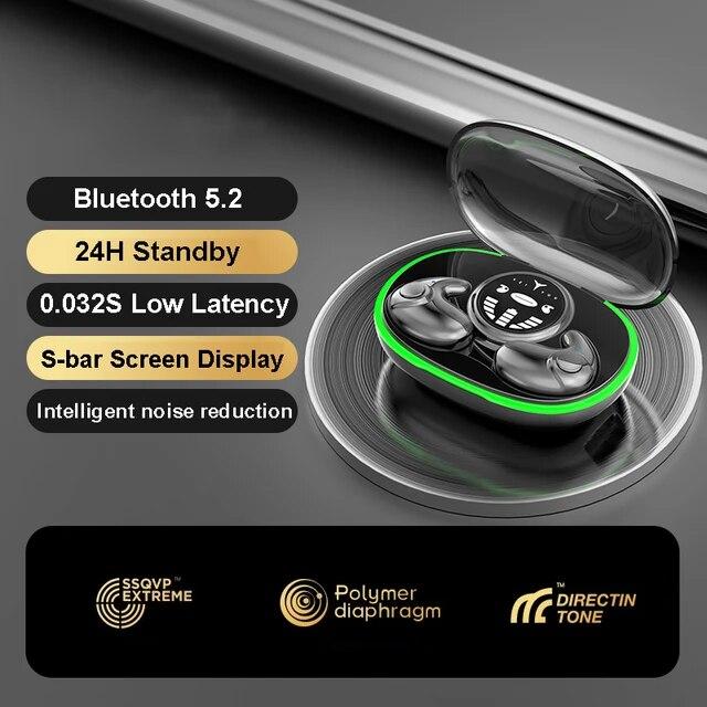 Bluetooth付きワイヤレスヘッドセット,apx5デバイス,防水,ノイズリダクション付き,タッチコントロール付き,5.3｜itemselect｜04