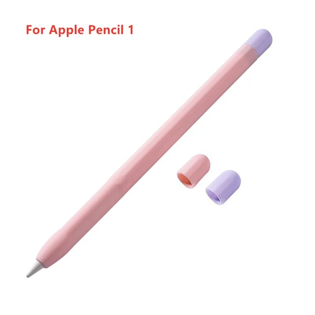 Apple Pencilの保護ケース,引っかき傷防止,耐衝撃性,シリコン,1と2世代のスタイラス,iPad｜itemselect｜12