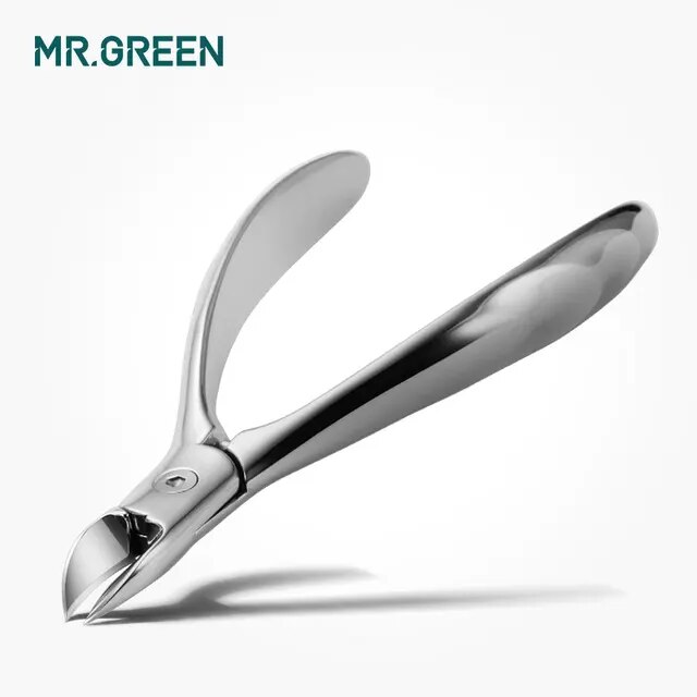 Mr.green-超鋭利なステンレス鋼の爪切り,キューティクルプッシャー,つま先,ペディキュア用｜itemselect｜03