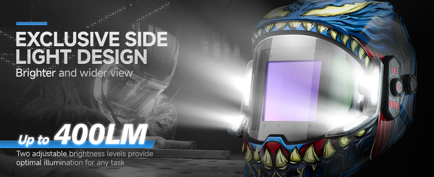 2段階の光強度モード付きLEDライト