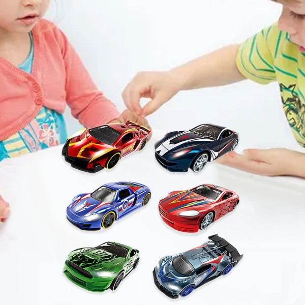 6個の車両セットレースカーは、4歳以上以上の男の子のための子供のための男の子のためのレースカー