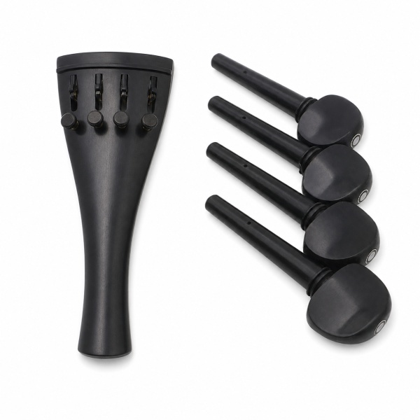 木製チェロペグとテールピースセット、4/4-1/8チェロ用交換部品、メンテナンス、音楽愛好家