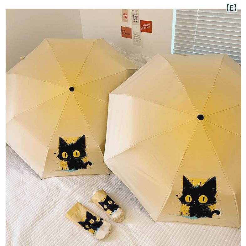 傘 晴雨兼用傘 日傘 折りたたみ傘 ゴッホ 猫柄 アート柄 UVカット