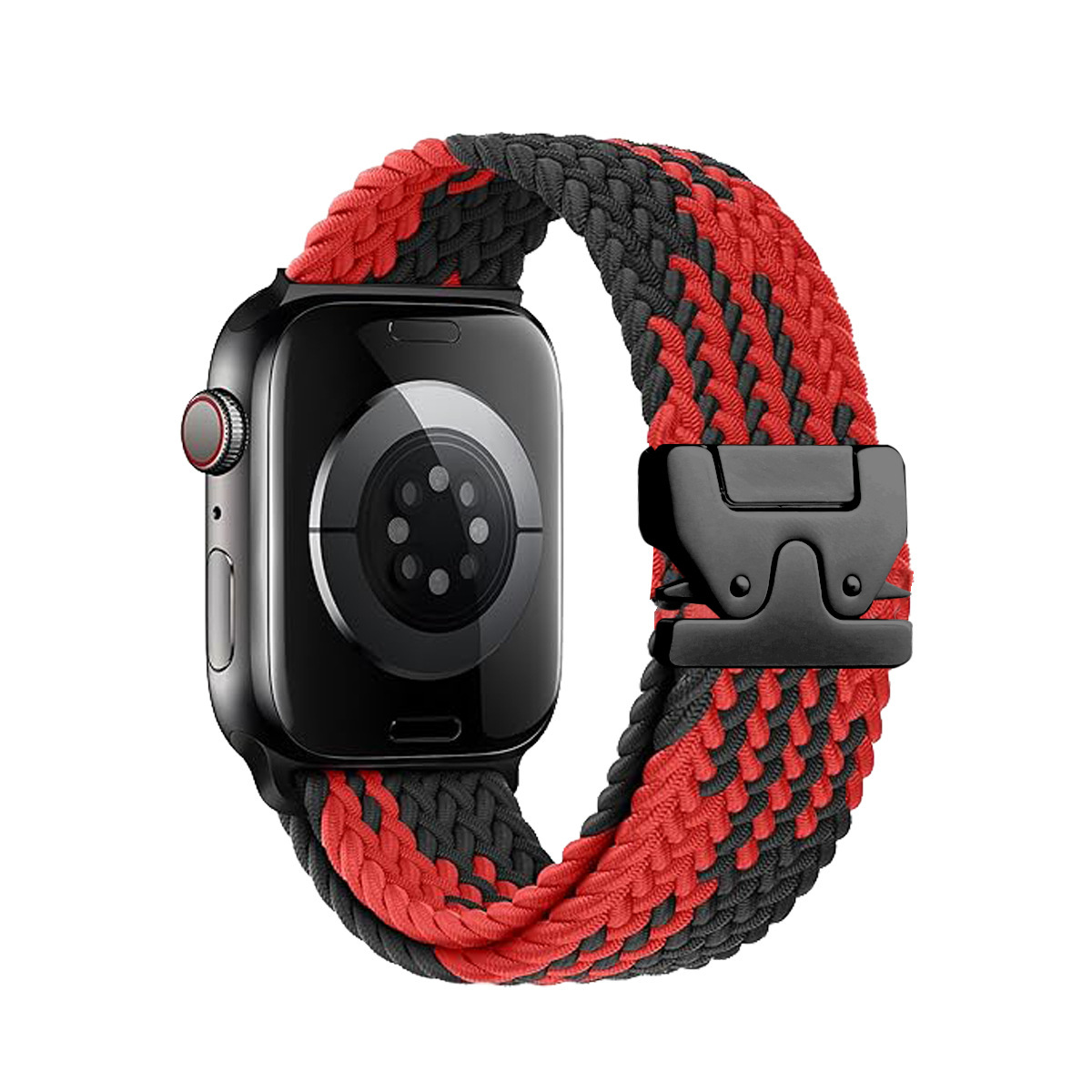 Apple Watch対応 パラシュートバックル付きナイロンループバンド 全