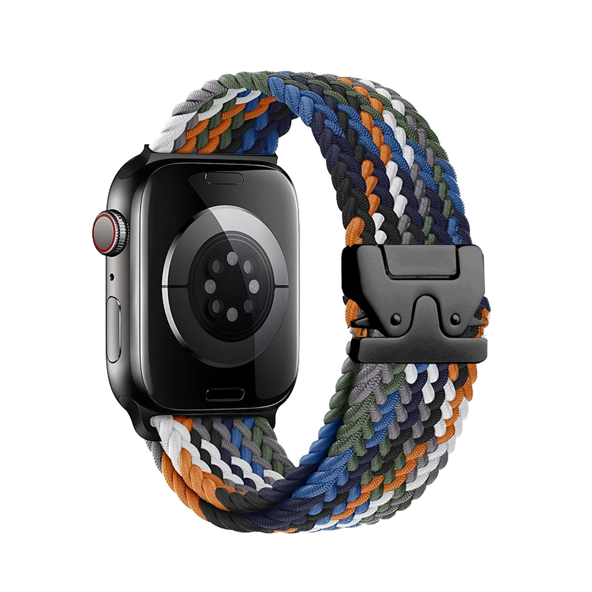 Apple Watch対応 パラシュートバックル付きナイロンループバンド 全