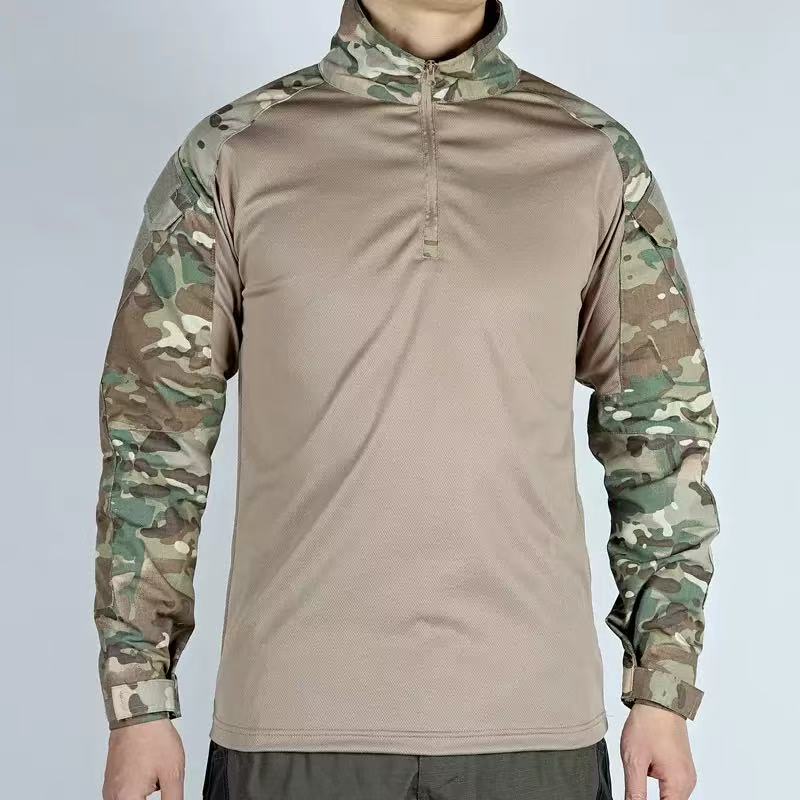最終価格　MAN WITH A MISSION 戦闘服　長袖　XL 戦闘服 シャツ Tシャツ メンズ 迷彩服 4XL 長袖Tシャツ コンバット