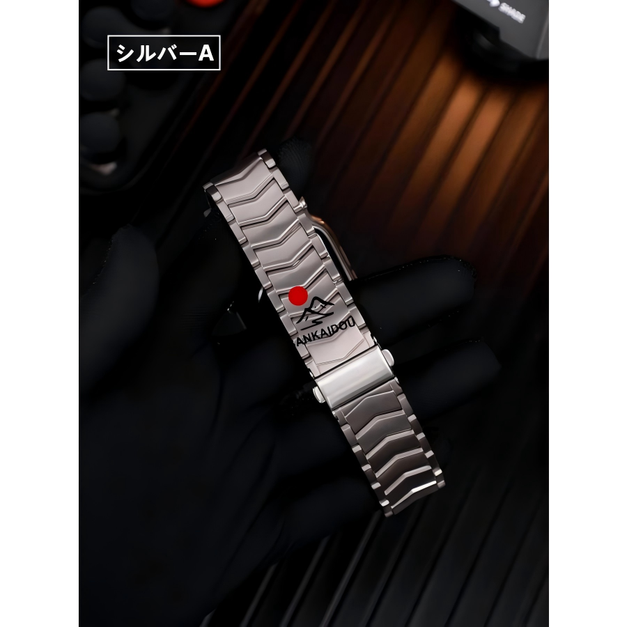 送料無料 Apple Watch Ultra チタン合金 バンド Apple Watch 9  バンド Apple Watch SE Apple Watch series 7 6 5 4 45mm 交換用バンドWatchUltra 49mm  apple wの画像
