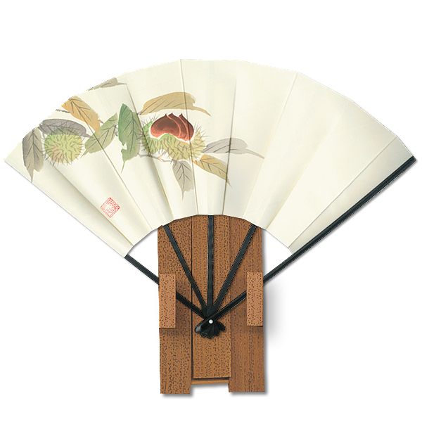 京の飾り扇子　都の四季