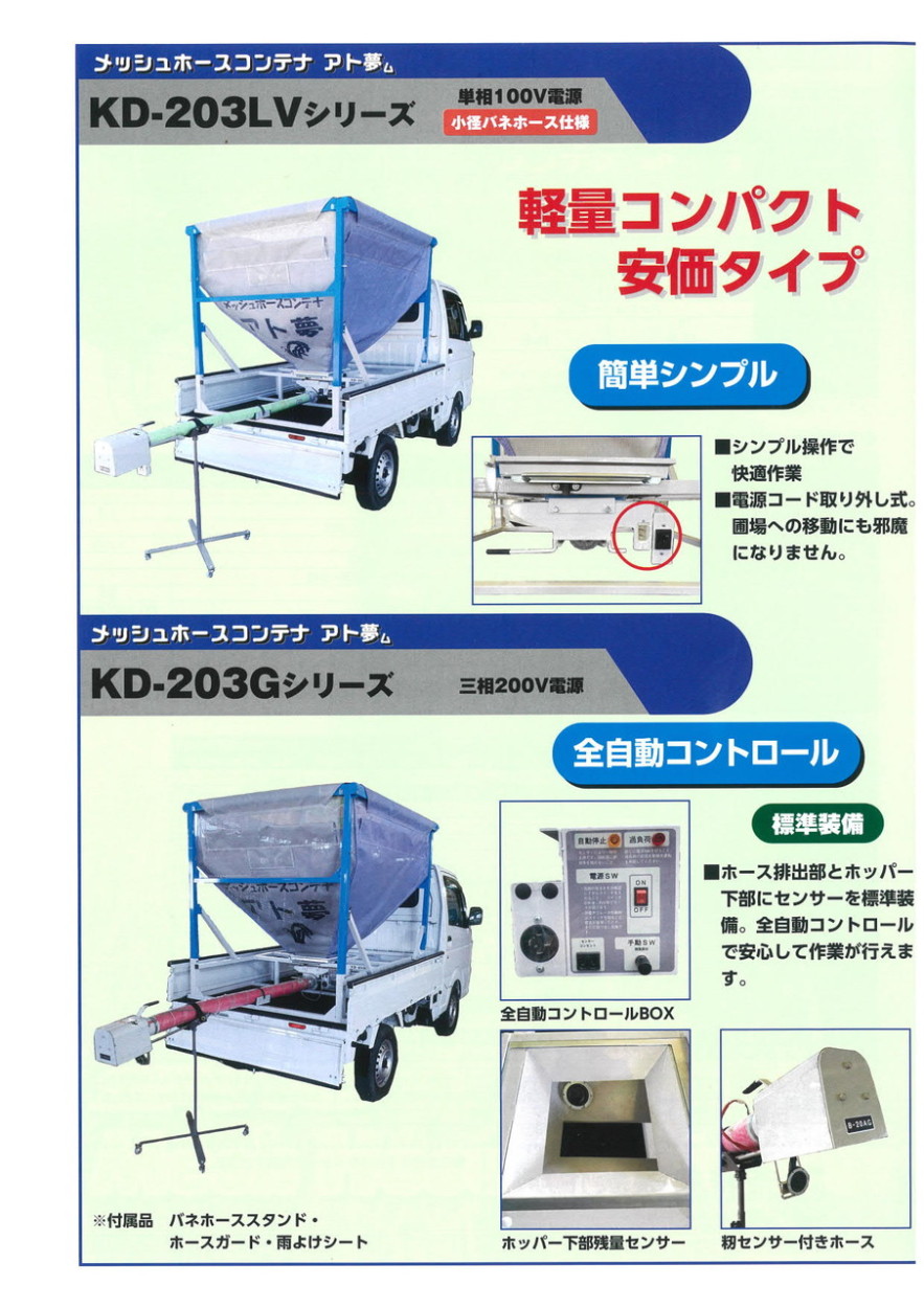 となります 斎藤農機 トラックコンベアZT型 KD-15ZT65R6 ホース6.5m 伊藤農機ストア - 通販 - PayPayモール なリバース