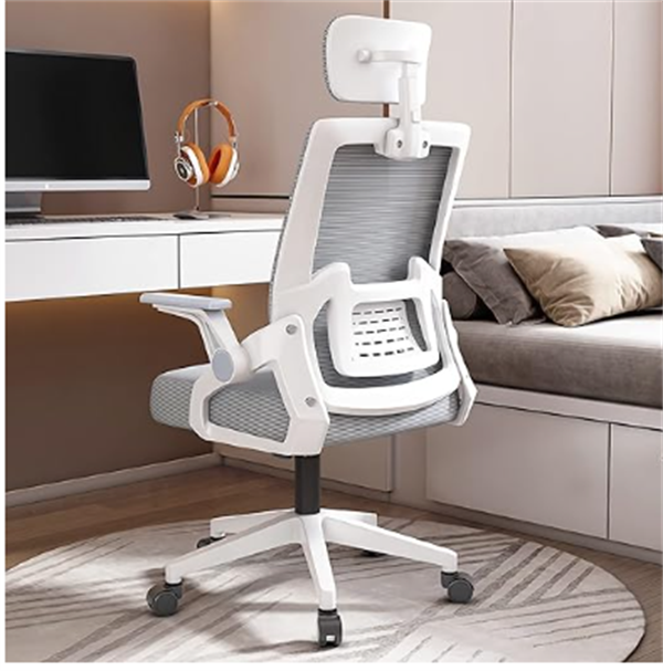 オフィスチェア メッシュ 椅子 テレワーク パソコンチェア デスクチェア ワークチェア 跳ね上げ式アームレスト 約120度ロッキング 通気性 360度回転 座面昇降｜itousen-store｜03