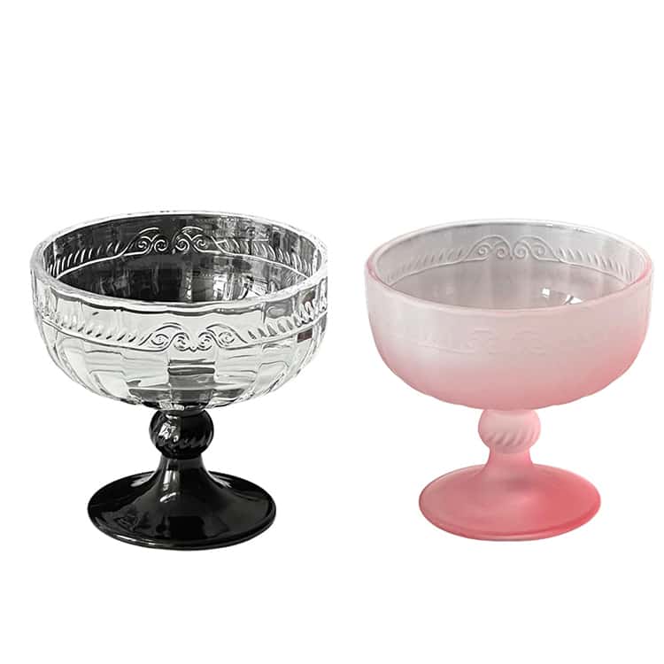 2個 アイスクリーム カップ 食器 デザートグラス デザートカップ