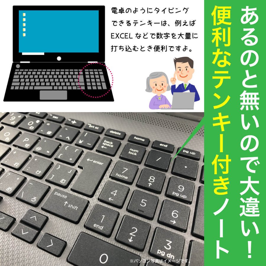 ノートパソコン Windows11 中古 レノボ Lenovo ThinkPad L580 i3-7020U 4GBメモリ 500GB HDD 15.6型 Webカメラオプション テンキー付き ノートPC｜itsjapan-store｜12