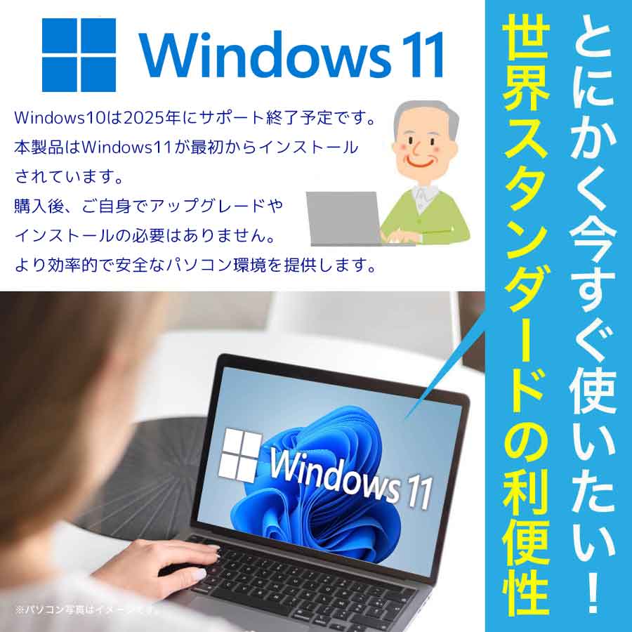Windows11 エイサー acer Aspire N16Q2 第7世代 i5-7200U 4GBメモリ
