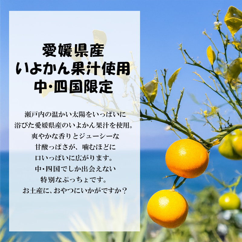 ぷっちょ 中四国限定 いよかん 5本入 UHA味覚糖 キャンディー グミ ご