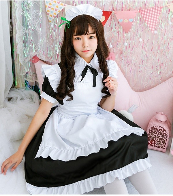 数々のアワードを受賞】 コスプレ メイド服 XL ハロウィン アニメ コスチューム ワンピース エプロン コスプレ メイド服 XL ハロウィン アニメ コスチューム ワンピース エプロン