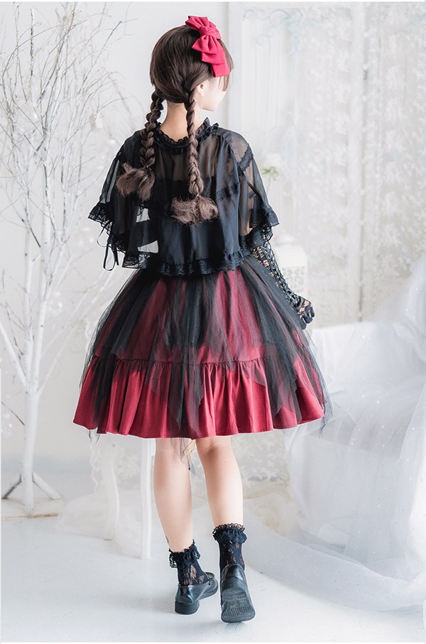 ロリータ ワンピース レディース Lolita Aライン ゴスロリ ゴシック