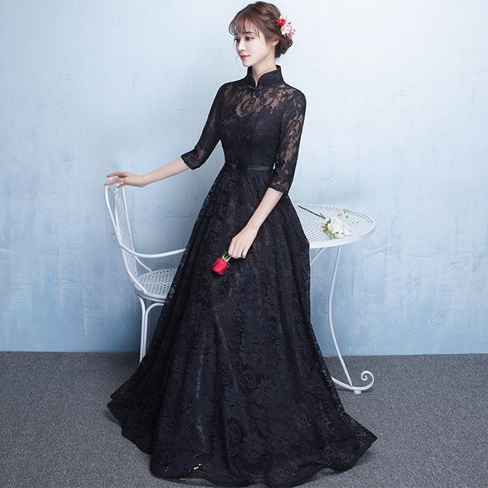 パーティードレス ミモレ丈 ロング 結婚式 レディース