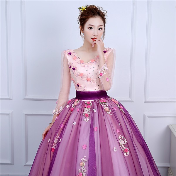 カラードレス ウェディングドレス パーティードレス ロング ピアノ