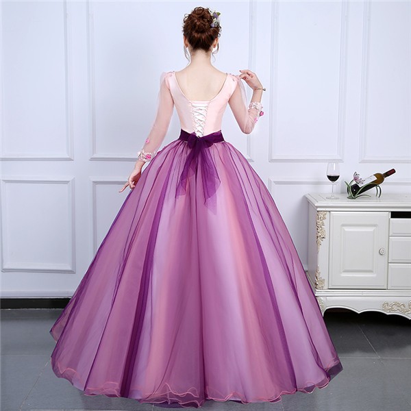 カラードレス ウェディングドレス パーティードレス ロング ピアノ