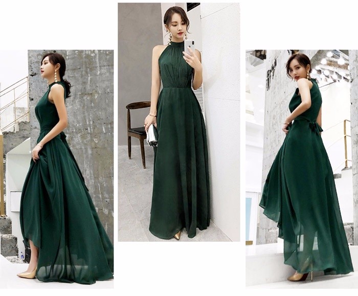 アシンメトリー☆パーティドレス バックロング ノースリーブ アシンメトリー☆パーティドレス バックロング ノースリーブ