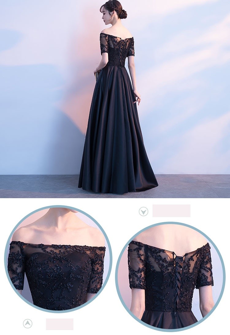 ロングドレス 演奏会 黒 袖付き 演奏会用ドレス ドレス 大人 ピアノ