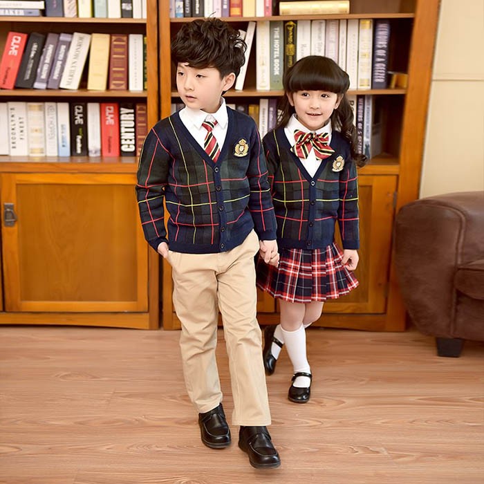 卒園式 入学式 スーツ 男の子 女の子 セーター 4点セット 双子 イングランドタイプ 子供服 子供 スーツ