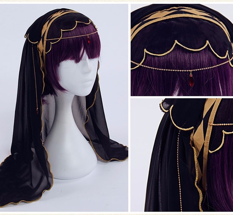 Fate/Grand Order fgo FGO ランサー 1/7 スカサハ Sc〓thach cosplay