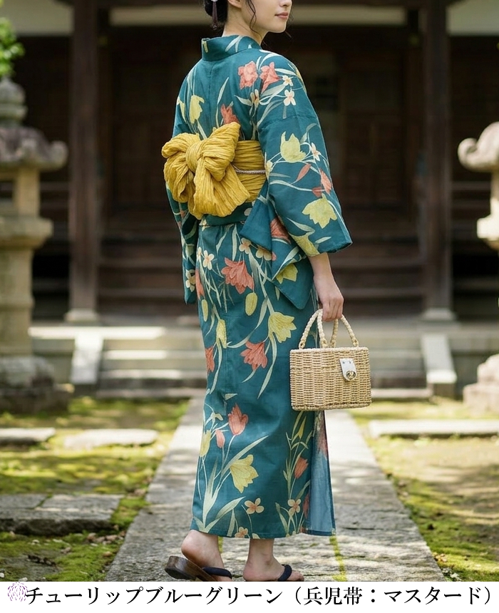 浴衣 レディース 50代 40代 30代 20代 浴衣セット 夏着物 二部式 セパレート 和服 和装 花火大会 フリーサイズ メール便不可 送料無料