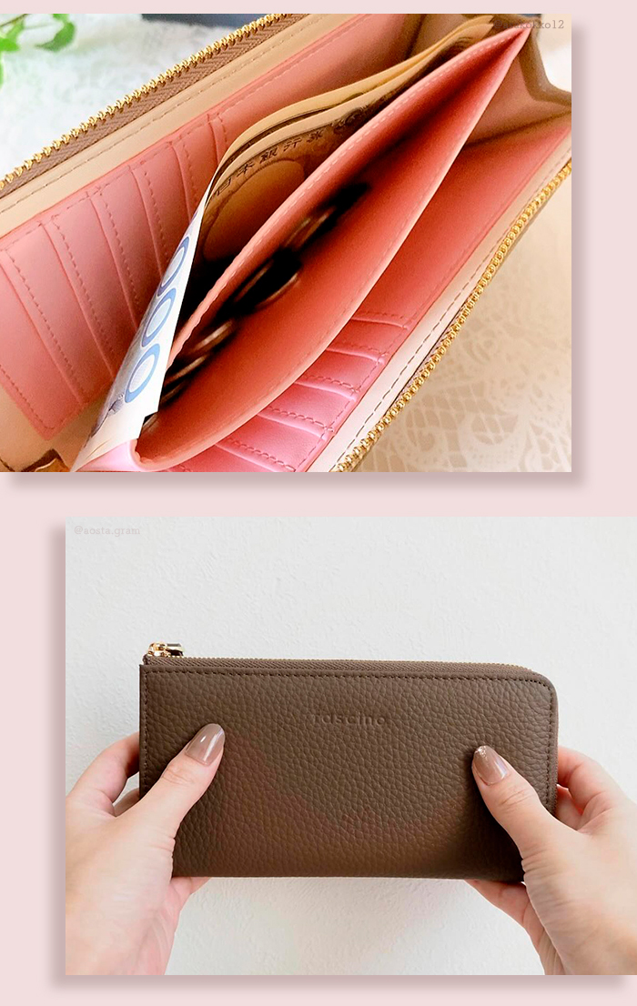 【即日発送】 FASCINO ＼オシャレ 長財布 レディース 財布 短い長財布／ 小物