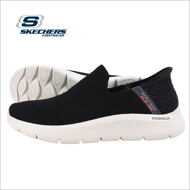 スケッチャーズ skechers スニーカー メンズ カジュアル シューズ ファッション スポーツ ゴー ウォーク フレックス  GO WALK FLEX - NO HANDS 216491 BKGY 黒