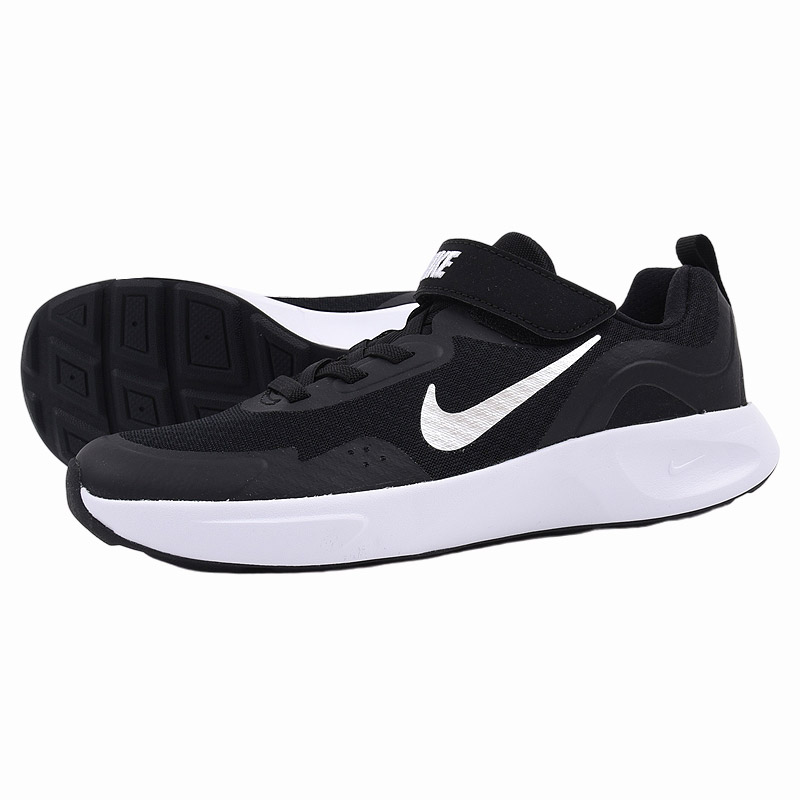 ナイキ nike スニーカー キッズ  ローカット シューズ カジュアル スポーツ 運動 子供 ウェアオールデイ PS CJ3817 002 ブラック | NIKE | 01