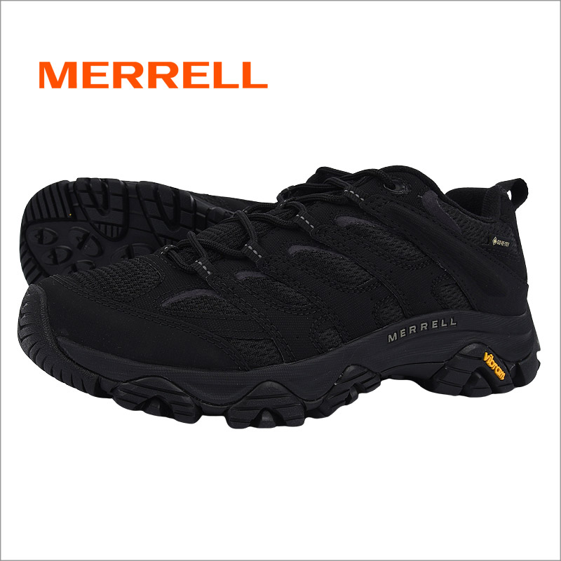 メレル merrell スニーカー メンズ アウトドア カジュアル シューズ ファッション MOAB 3 SYNTHETIC GORE-TEX J500239 J500641 黒 灰 | MERRELL | 01