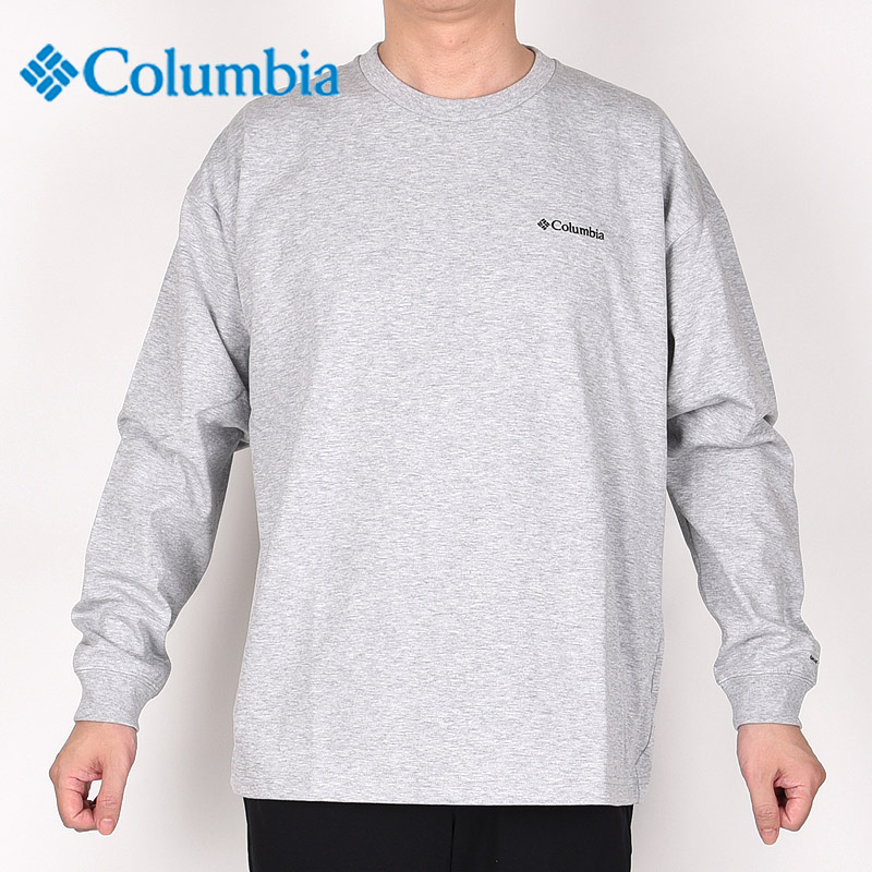 コロンビア columbia  コロンビア columbia メンズ Tシャツ 長袖 カジュアル トップス UVカット ロゴ トロバレーロングスリーブTシャツ PM1915 010 039 125 黒 | Columbia | 02