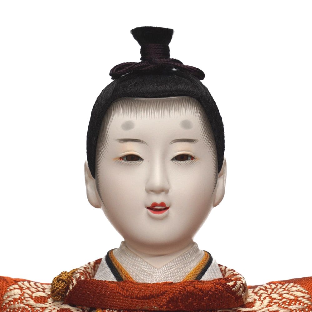 【雛人形】京十一番 平安 雲立涌向鶴文様 親王飾り | 小出松寿作_6